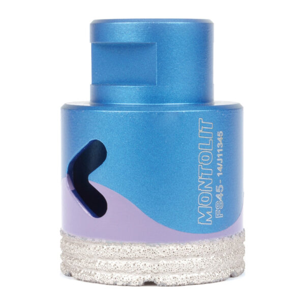 Montolit FS45 – Mondrillo, diamantová korunka na vŕtanie za sucha/mokra, Ø45mm