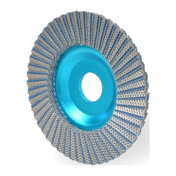 Montolit FLEXIMONT-S-GM – Diamantový lamelový brúsny kotúč SUPER, medium (zrno 120), hliníkové telo