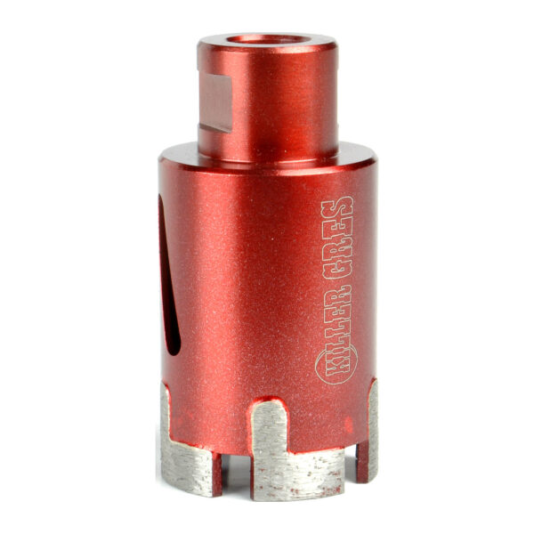 Montolit FT-S43 – Diamantová korunka Killer na suché vŕtanie, na uhlovú brúsku, keramika/slinutá dlažba (gres)/kameň, Ø43mm