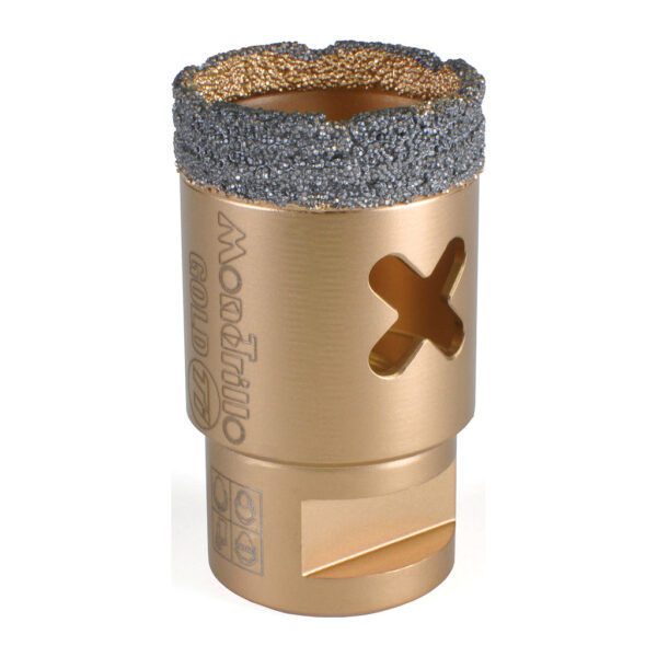 Montolit FS-TI35 – Mondrillo X Titanium, diamantová korunka na vŕtanie za sucha/mokra, Ø35mm