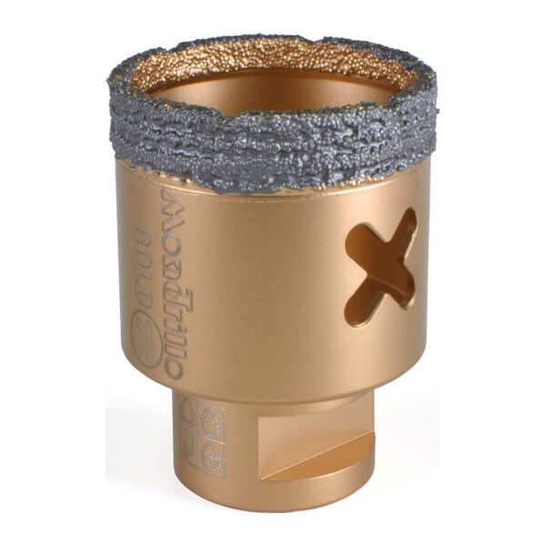 Montolit FS-TI45 – Mondrillo X Titanium, diamantová korunka na vŕtanie za sucha/mokra, Ø45mm