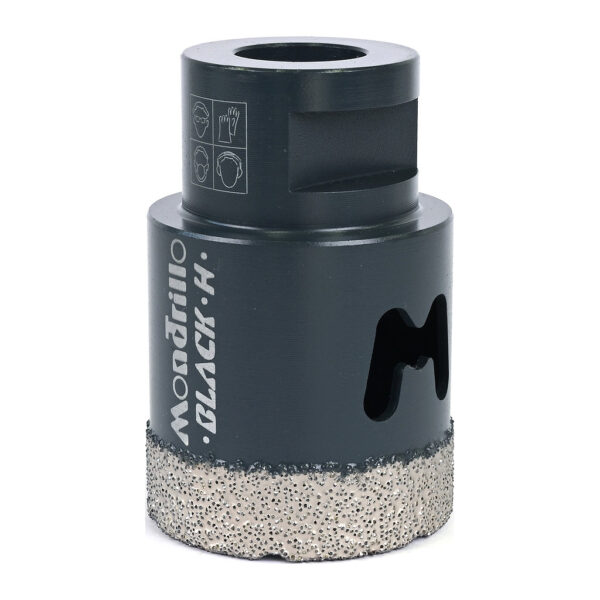 Montolit FSBH40 – Mondrillo Black, diamantová korunka Ø40mm, závit M14, vyššia vrstva diamantu (12mm)